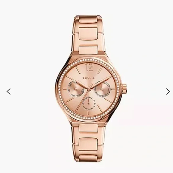Fossil | Jewelry | Used Fossil Watch Great Condition Rose  display picture 3